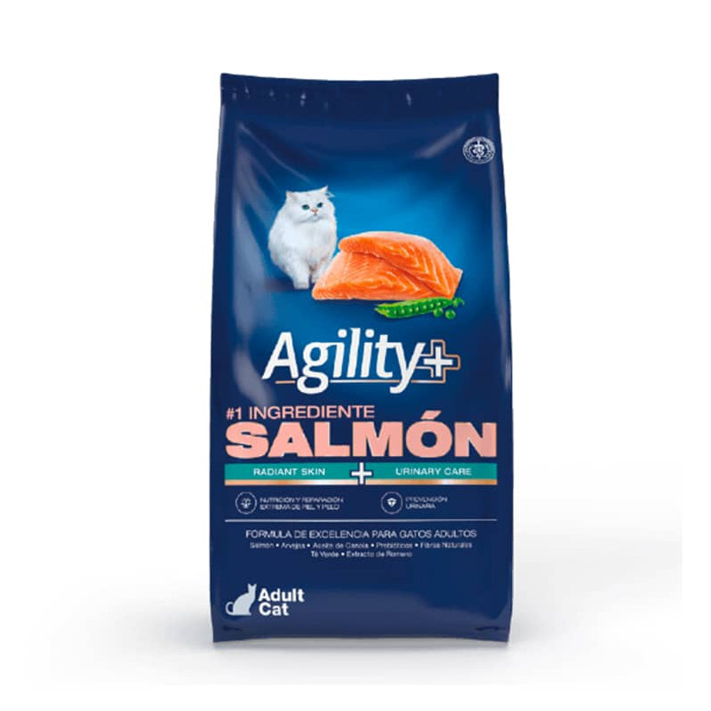 Agility+ Adult Cat Salmón 3 kg