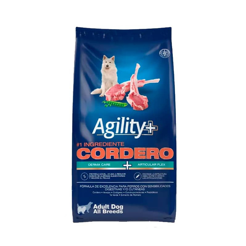 Agility+ Adult Dog All Breeds Cordero 1,5 kg